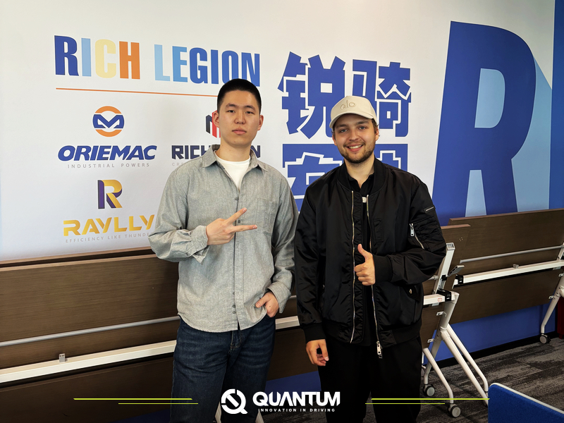 Russian Client Visited QUANTUM Office