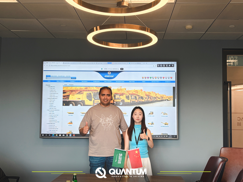 Saudi Arabia Clients Visited QUANTUM Office