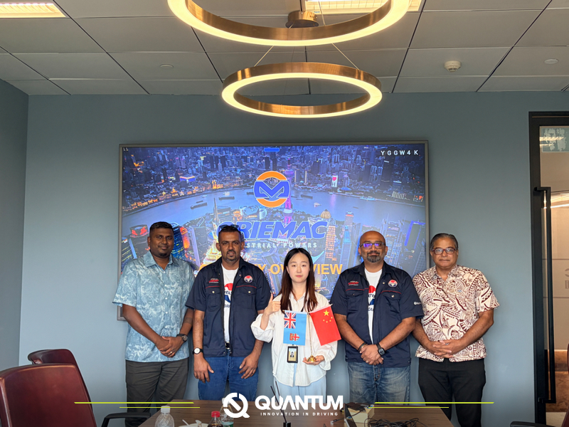 Fiji Clients Visited QUANTUM Office