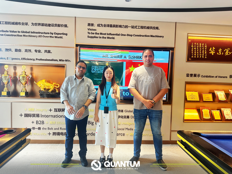 Saudi Arabia Clients Visited QUANTUM Office