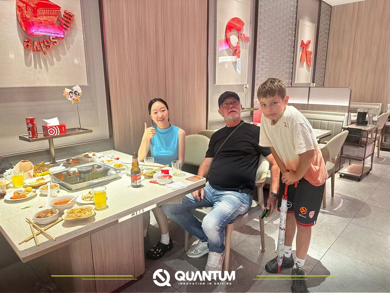 Russia Clients Visited QUANTUM Office